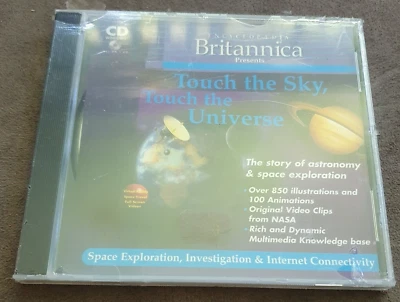 Encyclopaedia Britannica presents - Touch the Sky, Touch the Universe CD ROM - image 1 of 2