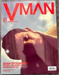 V MAN MAGAZINE - ISSUE # 51 - FALL/WINTER 2023- JOSH O'CONNOR - BRAND NEW