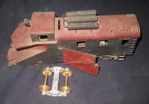 RARE O Scale Brass Winged Snow Plow for Restoration - Picture 1 of 3
