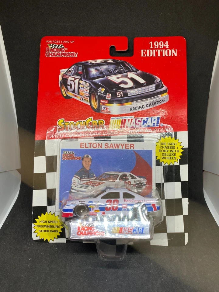 VINTAGE Racing Champions Stock Car 1994 Edition ELTON SAWYER 1/64 Scale NASCAR - Image 1 of 4