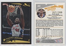 2005-06 Topps Chrome Black Refractor /399 Elton Brand #86