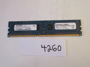 Elpida EBJ20UF8BCF0-DJ-F 2Gb PC3-10600 1333Mhz DDR3 Desktop Memory RAM (4260) - Picture 1 of 2