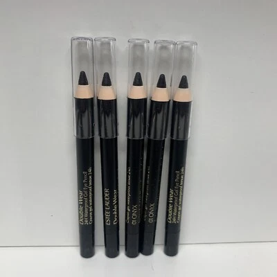 5 Estee Lauder Double Wear Stay-in-Place eye pencil 01 Onyx travel size - Image 1 of 2
