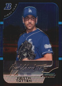 2005 Bowman Chrome Baseball Card #299 Heath Totten RC