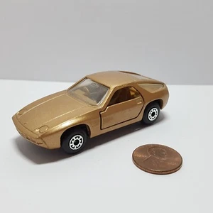 Lesney Matchbox Superfast #59 Tan PORSCHE 928 Brown Interior Black Base - Mint - Picture 1 of 7