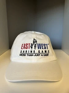 New East West Shrine Game More Than Just A Game Hat White Adjustable Cap Unisex - Picture 1 of 6