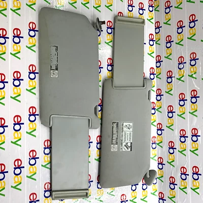 2003 - 2006 Honda Element Sun Visor Pair Set OEM 04 05 06 Gray Driver Passenger - Image 1 of 4