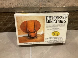 Sealed The House of Miniatures Chair Table X-Acto 40075 - Picture 1 of 5