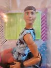 Mattel Barbie multirassische Ken Fashionistas Puppe mit Rollstuhl & Rampe #196 Neu