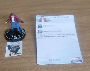 =HeroClix Marvel WEB OF SPIDER-MAN "El ladrón" 105 con tarjeta = - Imagen 1 de 1