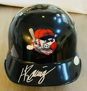 HANLEY RAMIREZ JUST PROSPECTS 2003 RC AUTOGRAPHED MINI HELMET W/CERTIFICATION - Picture 1 of 4