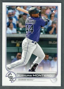 2022 Topps Update Elehuris Montero Rookie Card #US110 Rockies RC QTY - Bild 1 von 2