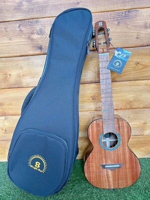 Bright Sun Solid Acacia Koa Tenor 26" Ukulele with soft bag BS21ToldB - Image 1 of 4