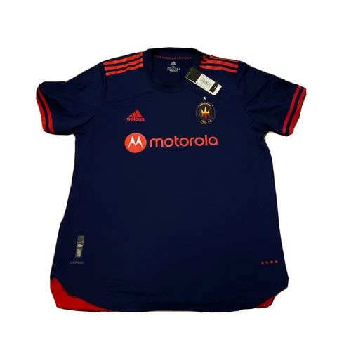 2021 Authentic Chicago Fire FC Home Jersey Size XL Cover