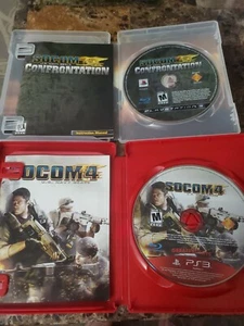 Lot of 2 Games- SOCOM4 and SOCOM Confrontation (Sony Playstation 3 ps3) - Picture 1 of 2