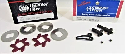 NEW Thunder Tiger EB-4 Metal Brake Set PD0611 & Brake Cam Lever Set PD0423 - Image 1 of 4