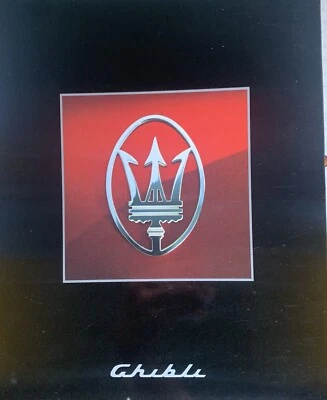 Maserati Ghibli 1994 depliant / brochure - Immagine 1 di 3