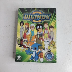 Digimon Digital Monsters Official Second Season 2 - 8-Disc DVD Set New Sealed - Picture 1 of 3
