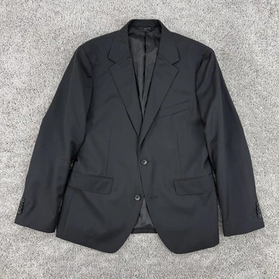 Blazer Bonobos Para Hombre 40S Negro Lana Worsted Calce Ajustado Abrigo Deportivo Preppy Foto 1 de 4