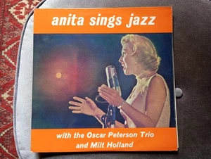 Anita Sings Jazz - O'Day - Oscar Peterson Trio - Milt Holland - Vinyl LP - EX/EX - Picture 1 of 8