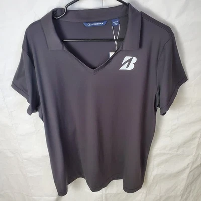 Cutter & Buck рубашка женщин 2XL черный поло Bridgestone сотрудника униформа новый - Изображение 1 из 4