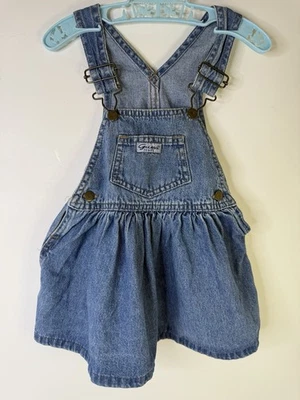 Mono de Colección Baby Guess Vestido Jersey Hecho en EE. UU. Denim Talla 24 Meses Foto 1 de 4