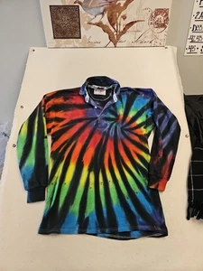 Camisa de Rugby Tie Dye Vintage Manga Larga POLO Maxmore Sudáfrica Talla 48 (XL) - Imagen 1 de 5
