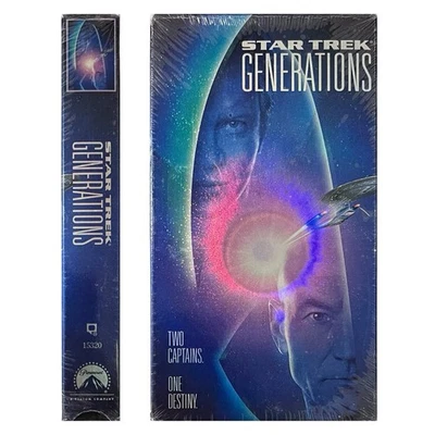 Star Trek Generations (VHS, 1994) - NEW SEALED - Image 1 of 4