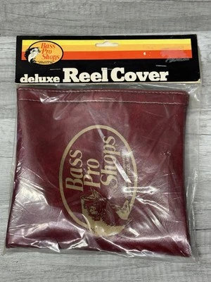 Capa de molinete de pesca de vinil vintage Bass Pro Shops - Imagem 1 de 3