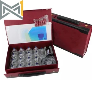 19 Pieces Professional Vacuum Acupuncture Cupping Massager Therapy Cans Vacuum C - Bild 1 von 10