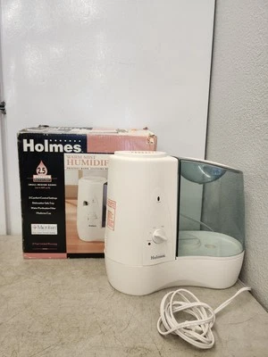 Holmes Filter Free Warm Mist Humidifier Small Rooms 24 Hour HM5081TG Auto Off - Image 1 of 4