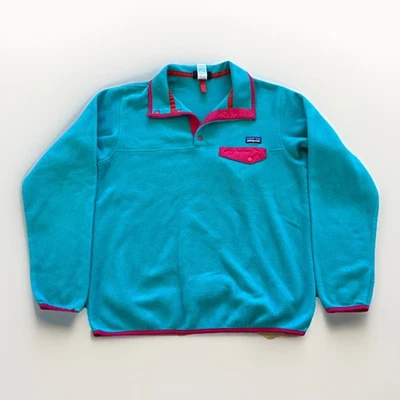 Patagonia Synchilla Snap-T Pullover Fleece Jacket Womens L Gorpcore 25455 Vtg - Image 1 of 4