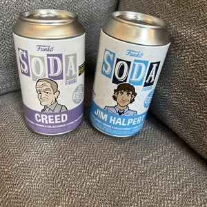 Jim Halpert (The Office) Common Funko Vinyl Soda Creed 2 Stück Common Neu - Bild 1 von 4