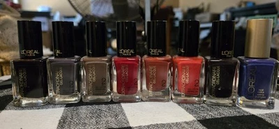 Esmalte de uñas L'Oréal Paris - Juego de 8 - Nuevo  Foto 1 de 2