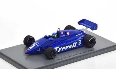 F1 TYRRELL 011 #3 M.Alboreto 4th Germany GP 1982 1/43 SPARK S7283 - Image 1 of 4