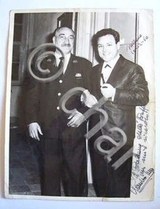 Fotografia Autografo Cantante Claudio Villa 1960 - Picture 1 of 1