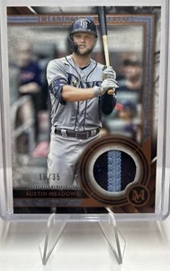 AUSTIN MEADOWS 2022 TOPPS MUSEUM COLLECTION PATCH RELIC RAYS #d 16/35 - Picture 1 of 3