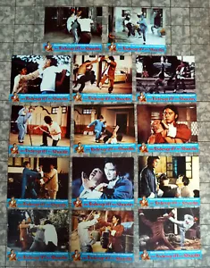 SHAW BROTHERS * Shaolin Handlock 14 Lobby Cards Deutsch ́79 DAVID CHIANG - Bild 1 von 3