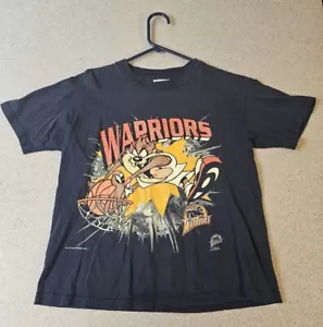 RARE VTG 1997 LOONEYTUNES TASMANIAN DEVIL TAZ BASKETBALL Nba Warriors 10/12 CSA - Picture 1 of 13