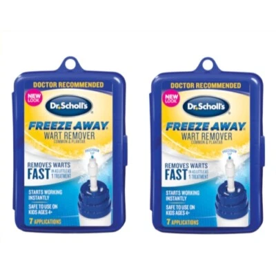 Dr. Scholls Freeze Away Wart Remover 7 Applications Pack Of 2 - Image 1 of 4