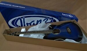 IBANEZ TALMAN TCY10E TBS Acoustic-Electric Guitar BLUEBURST STRAT STYLE