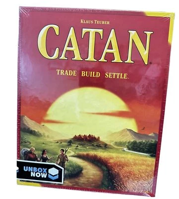 Catan Trade Build Settle 棋盘游戏全新未拆封 2023 — 第 1/3 张图片