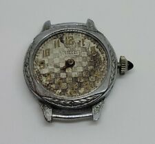 Vtg Solomax Watch Co. Chateau Cadillac 1 Jewel Mechanical Wrist Watch For Repair