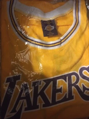 Elgin Baylor 22 By LMG Exclusively Los Angeles Lakers Jersey Yellow/gold XL NEW - Image 1 of 4