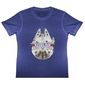 KIDS Han Solo Kessel Run Star Wars Top Gun Style T Shirt Boys Girls Movie Jedi - Picture 1 of 6