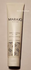 AUTHENTISCH Marajo Tiefenbehandlung Butterpfosten Waschfeuchtigkeitscreme *NEU* 5,3 Unzen VOLLE GRÖSSE - Bild 1 von 2