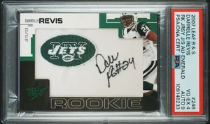 Leaf Rookies & Stars Longevity Rookies Autos #246 2007 Darrelle Revis 1/5 - Imagen 1 de 2