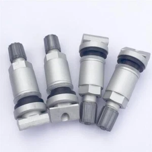 4x Válvula de reparación de vástago sensor de presión de neumáticos TPMS para Tesla Model 3 Model S Model X - Imagen 1 de 2