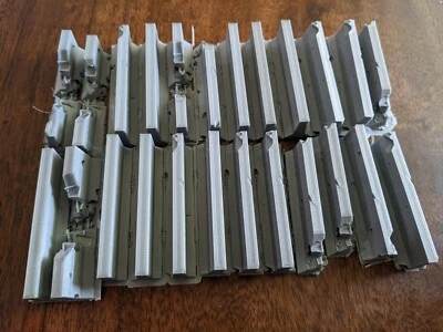 Bulk Lot 28mm Terrain Concrete Traffic Barriers Tabletop Terrain (24 Pieces) - Image 1 of 4