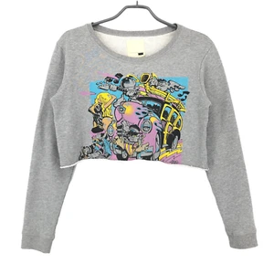 LEVI'S STRAUSS & CO Women Cropped a Pullover Jumper Sweater Size S - Picture 1 of 7